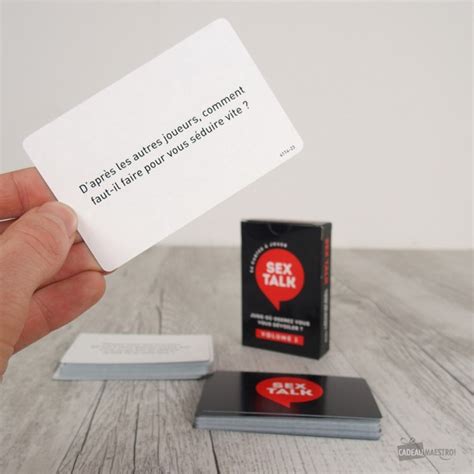 Sex Talk Jeu De Cartes Coquin