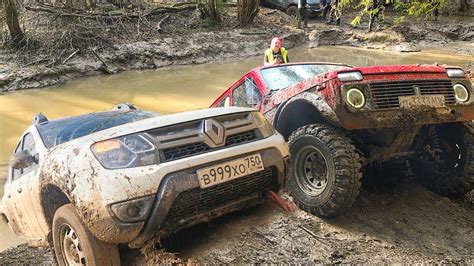 Джиперы не ожидали что может ДАСТЕР против Нивы 4х4, Уаз, Jeep, hover и ...