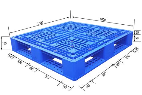 Plastic Pallet Manufacturer Euro Epal X X Mm Stackable