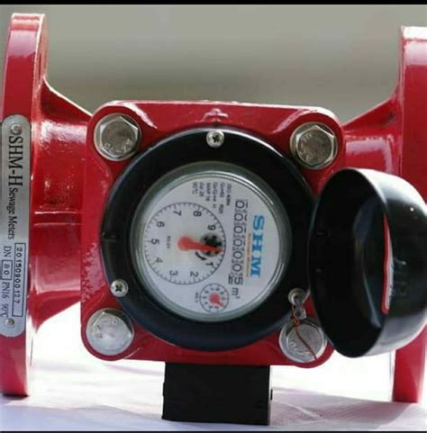Jual Flow Meter Air Panas Hot Water SHM Flange 2 Inch DN 50 Di Lapak Hoki Stainless Steel