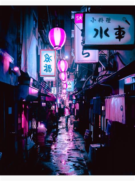 "Neon Tokyo" Poster for Sale by Phrames | Redbubble