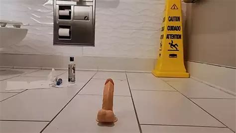 Gaping Anal On A Dirty Bathroom Floor Small Glass XHamster