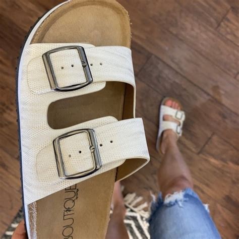 Corkys Shoes Corkys Beach Babe Sandal White Metallic Poshmark