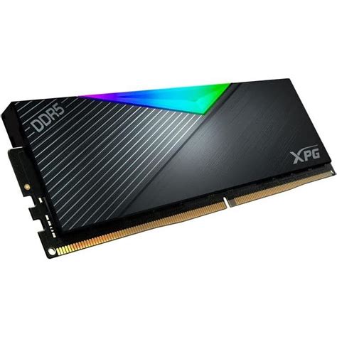 XPG Lancer RGB 32GB (2x16GB) 7200MHz C34 Black | 32GB DDR5 Desktop Ram ...