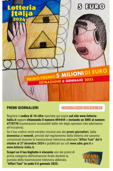 Novembre Codice Biglietto Vincente Della Lotteria Italia