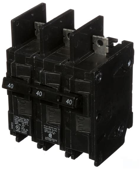 SIEMENS Miniature Circuit Breaker 40 A Amps 240V AC Three Phase