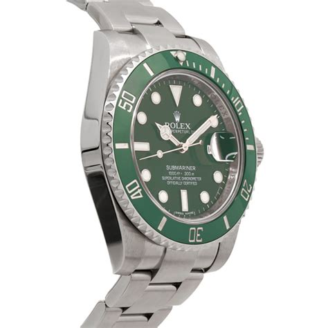 Rolex Submariner Date Green Dial Men S Watch