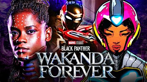 Black Panther First Look At Ironheart S Upgraded Armor Revealed Photos