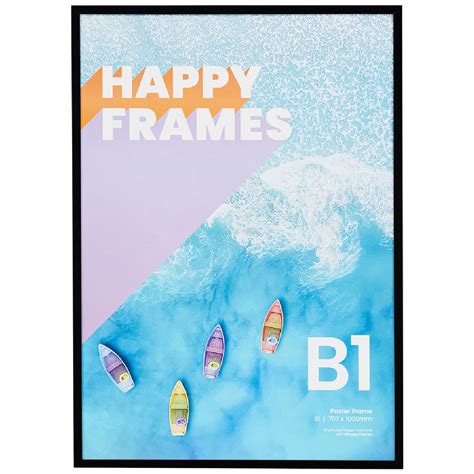 B1 Poster Frame Black | Officeworks