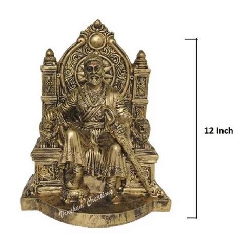 Matt Poly Marble Chhatrapati Shivaji Maharaj Murti For Home At Rs