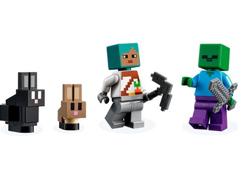 LEGO Minecraft 21181 Кроличье ранчо | playzone.com.ua