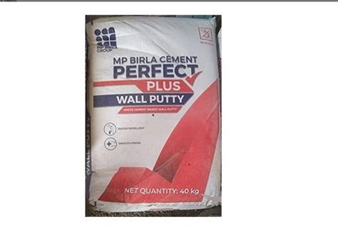 40 Kg Birla White Wall Care Putty Smooth Water Repellency Flexible