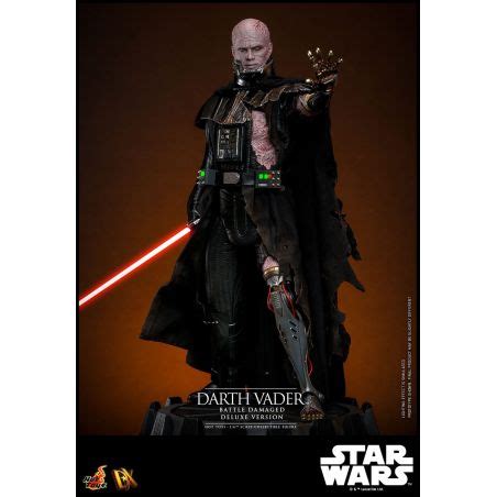 Darth Vader Battle Damaged Hot Toys Deluxe Version DX45 Star Wars 1 6 Figure