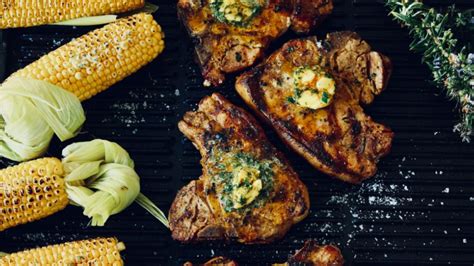 Pork T Bone Steak With Sriracha Flavoured Butter Food Home Magazine