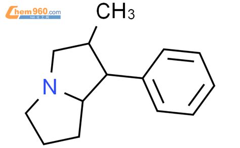 144220 41 7 1H Pyrrolizine hexahydro 2 methyl 1 phenyl 化学式结构式分子式mol