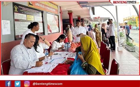 Layanan Kunjungan Khusus Idul Fitri Di Lapas Siantar Suasana Haru