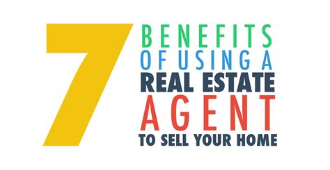 7 Reasons To Use A Real Estate Agent To Sell Your Home Infographic