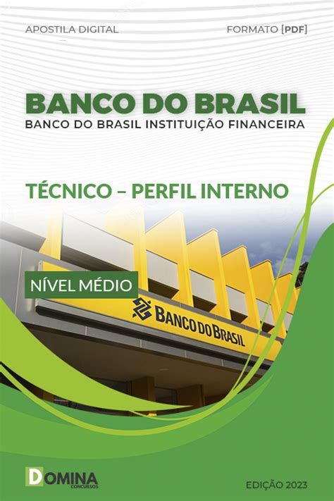 Apostila Banco Do Brasil Bbts T Cnico Perfil Interno