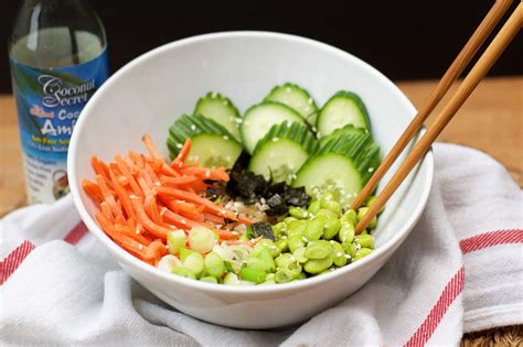 Vegan Sushi Bowl Recipe - ~The Kitchen Wife~
