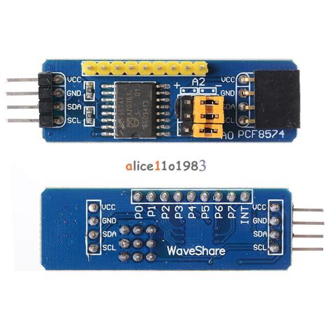 PCF8574 IO Expansion Board I/O Expander I2C-Bus Evaluation Development ...
