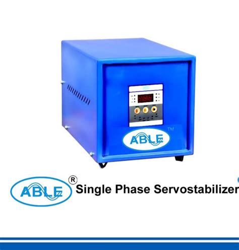 Automatic And Manual 5kva Single Phase Servo Stabilizer 230v 170v