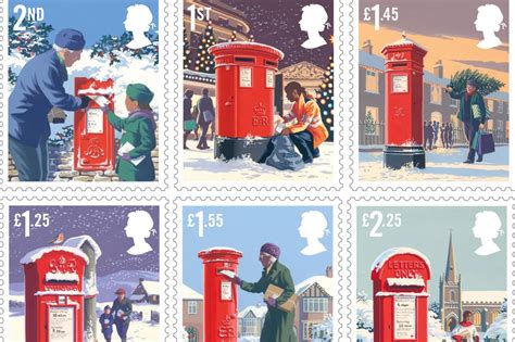 Royal Mail Christmas Stamps 2024 Release Date - Amelie Norina