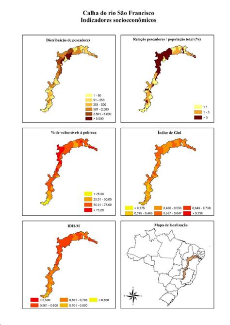 Indicadores Socioecon Micos Dos Munic Pios Brasileiros Em Calha