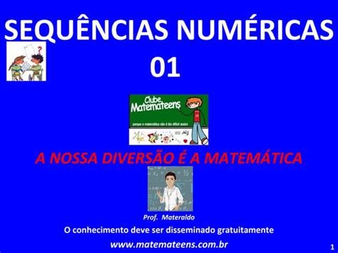 SequÊncias NumÉricas 01 Ppt Free Download