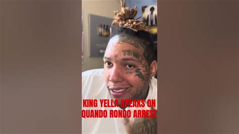 King Yella Speaks On Quando Rondo Recent Arrest 🧨 Youtube