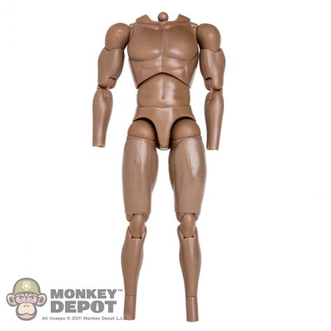 Monkey Depot Figure Hot Toys African American Nude Body