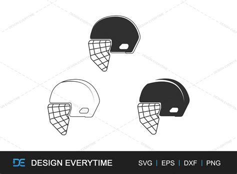 Ice Hockey Vector SVG, Hockey Silhouette Graphic by DesignEverytime ...