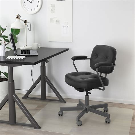 ALEFJÄLL office chair Glose black | IKEA Lietuva
