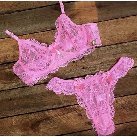Conjunto de lingerie sem bojo e aro de sustentação Shopee Brasil