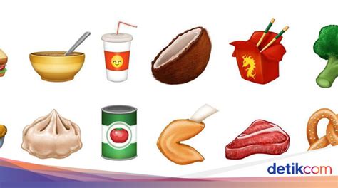 13 Emoji Baru Bertema Makanan Akan Hadir Tahun Ini