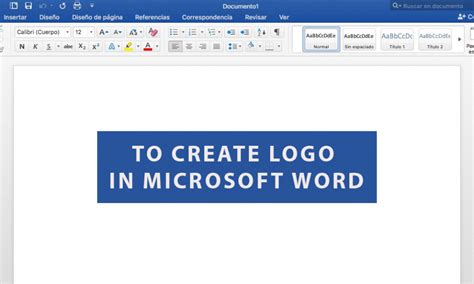 How to Create Logo in Microsoft Word | Turbologo