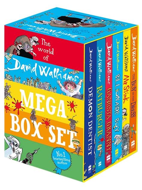 World Of David Walliams 6 Book Mega Box Set The Walliams David