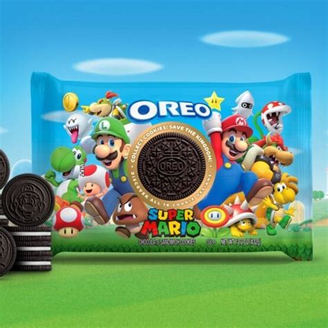 Super Mario E Oreo Revelam Colabora O Por Edi O Limitada De Biscoitos