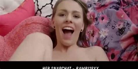Stepsiss Horny Friend Wants My Dick Her Snapchat Bambi18Xx Tnaflix