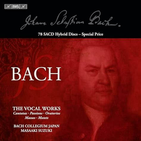 Play J S Bach The Vocal Works By Masaaki Suzuki Bach Collegium