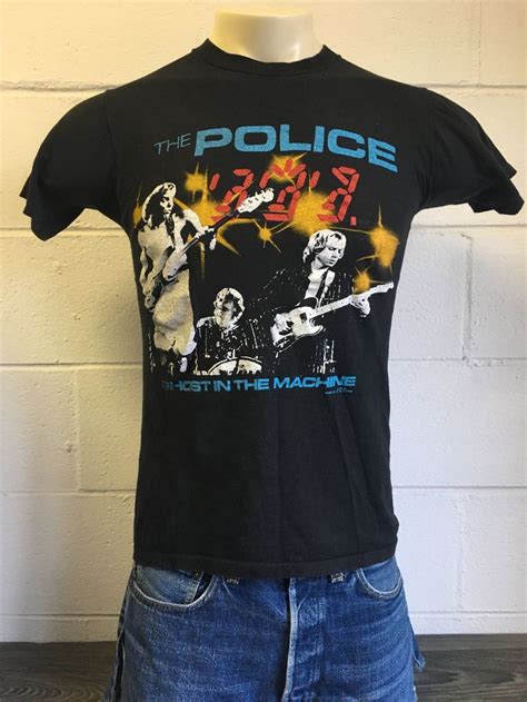 The Police Shirt 1982 Vintage 80s North American Tour Tshirt Sting