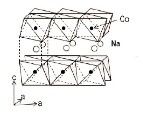 Structure Cristalline De Na X Coo 2 Daprès Terasaki 2003 Download Scientific Diagram