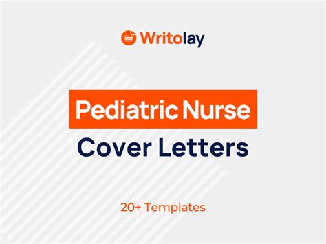 Pediatric Nurse Cover Letter Example 4 Templates Writolay