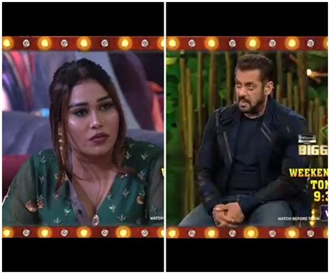 Bigg Boss 15 Weekend Ka Vaar Salman Khan Lashes Out At Afsana Khan For