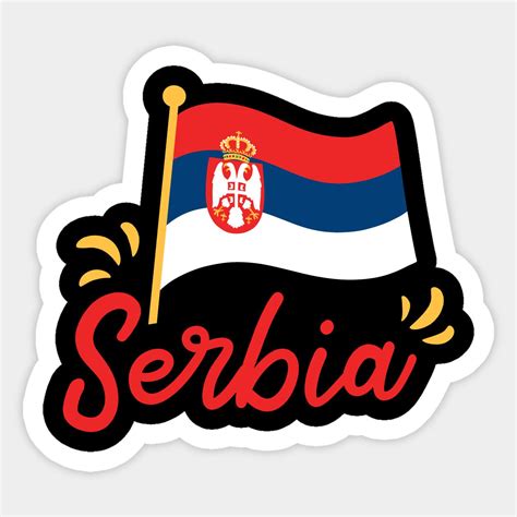 Serbia Serbian Flag by kawaiitee | Serbian flag, Serbia flag, Serbia