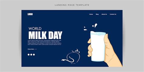 Premium Vector Vector Illustration Of World Milk Day 1 June Website