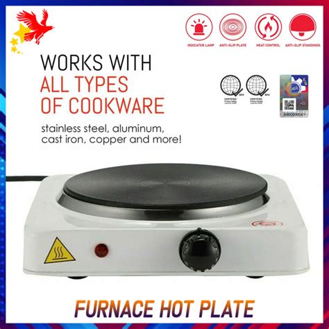 Electric Furnace Hot Plate W Cooktop Single Furnace Double Burner V W Hot Plate