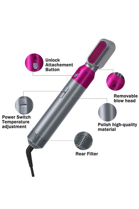 Genel Markalar Tp Hot Air Styler Pratik Pro Hava Üflemeli Saç Düzleştirici Şekillendirici