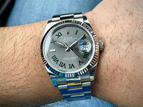 Rolex Datejust Mm Wimbledon Dial Full Set