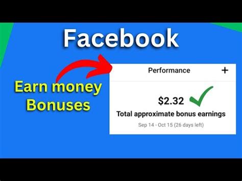 Earn Money On Facebook Bonuses Facebook Bonuses YouTube