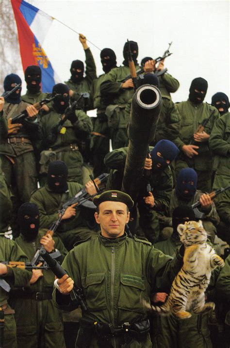 Paramilitary Group Arkans Tigers Led By Notorious Serbian Warlord